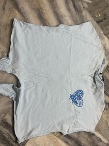 Light Blue Graphic T-Shirt