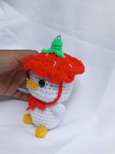 Crochet Duck Keychain🦆