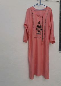Pink Kurta & Pant Set