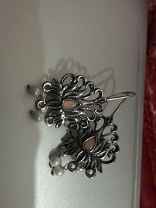 6 Pairs of Oxidized Jhumka Earrings