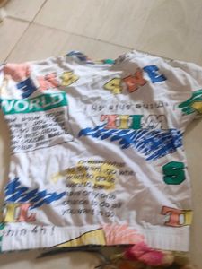 Graphic Print Cotton T-Shirt