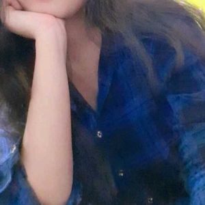 Classic Blue Plaid Button-Up Shirt