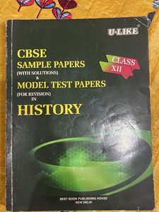 CBSE History Sample Papers Class XII