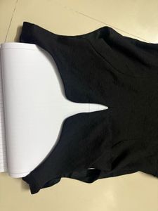 Classic Black Sleeveless Fit and Flare Dress