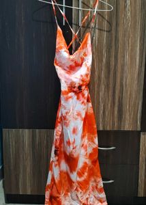Urbanic tie-dye maxi dress
