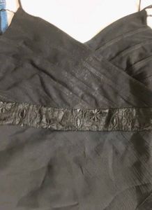Chic Black Spaghetti Strap Top