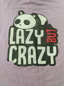 Cute Panda Graphic T-Shirt