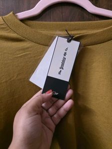 Stylish Mustard Yellow Sweatshirt