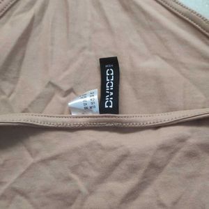 *Sale Fixed price* Nude Halter Mini Dress