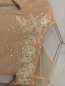 Sparkling Sequined Long Sleeve Dress