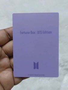 J-Hope OFFICIAL Fortune Box Photocard