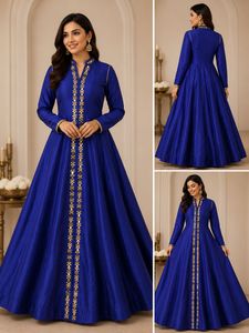 🔥SALE🔥Royal Blue Embellished Anarkali Gown