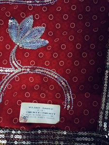 This New Beautiful Double Colour Bandhani Saree