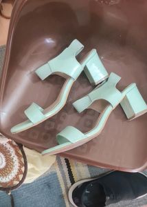 Mint Green Heels