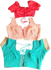 Saree Blouses - Set of 3