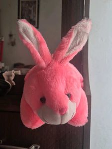 Cute Pink Plush Bunny