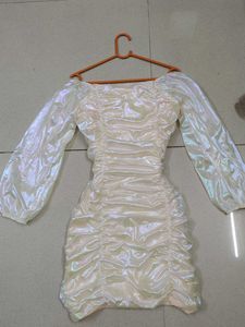 Iridescent Mini Dress
