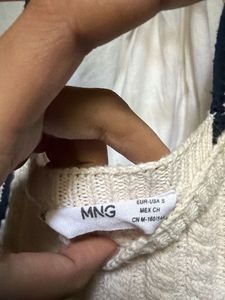 MNG knitted cami tee