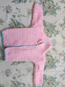 new Baby Pink Knitted Sweater
