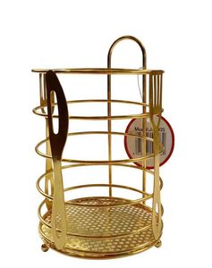 Stylish Gold Utensil Holder