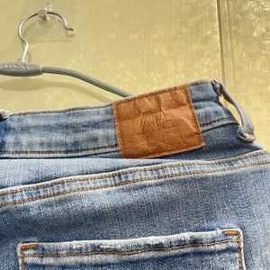 Dark Wash Distressed Jeans