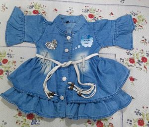 Cute Denim Outfit for Girls