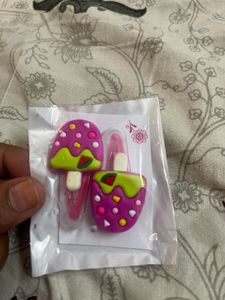 Cute Cartoon Hair Clips (Set of 2)combo offer 6 pa