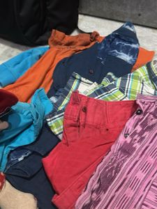 Declutterring shirts and pants
