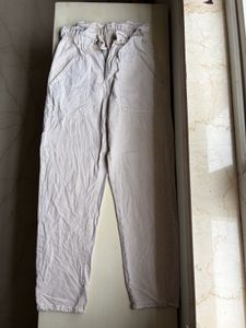 High Waisted Paperbag Pants