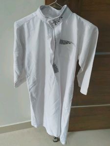 Boys White Kurta