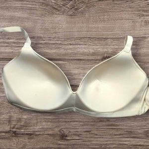 Next Comfortable Light Yellow Padded Bra