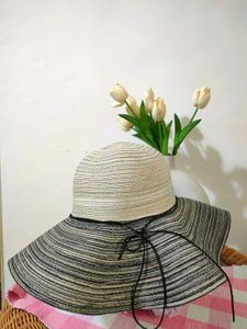 Sun Hat Synthetic Straw