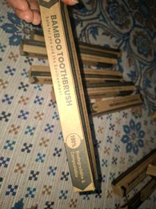 Eco-Friendly Bamboo Toothbrush Set