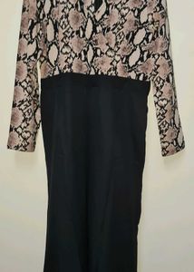 Chic Snake Print Jumpsuit