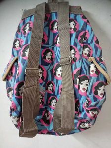 Cute Graphic Print Backpack