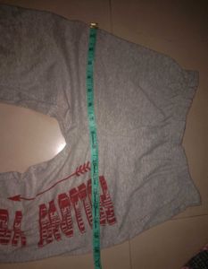 Grey Printed  Pants For Kids