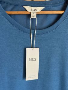 Blue Crew Neck T-Shirt