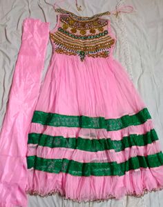 Pink Embellished Dress