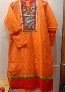 Orange kurti