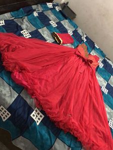 Princess Gown With One ☝️ Dupatta