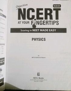 ncert fingertips - physics 📖