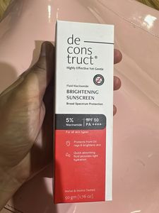 Deconstruct Brightening Sunscreen SPF 50