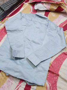 Men's Light Blue Casual Shirt