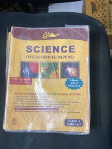 Golden Science Book Class 10 (Sample Papers)