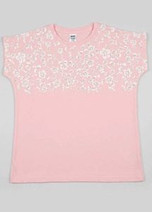 Pink Floral Print T-Shirt