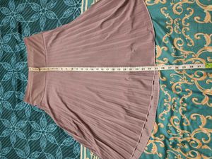 Pleated Midi Skirt