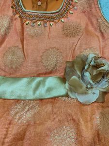 Orange Party Dress