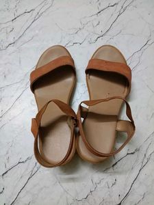 Brown Ankle Strap Sandals
