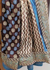 Vintage Embroidered Fabric