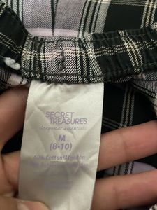 Imported y2k Comfy Plaid Pajama Shorts